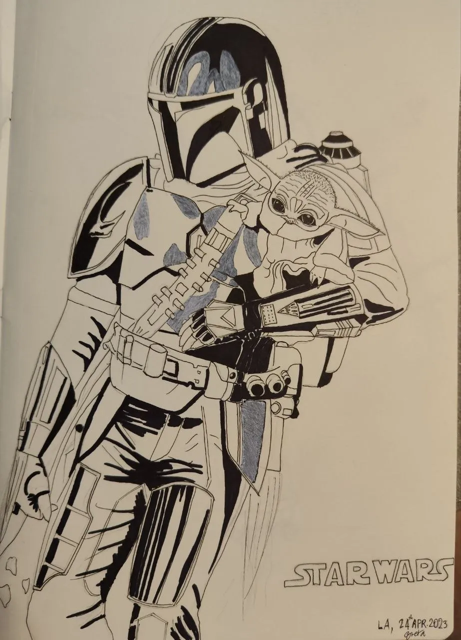 Mandolorian And Grogu