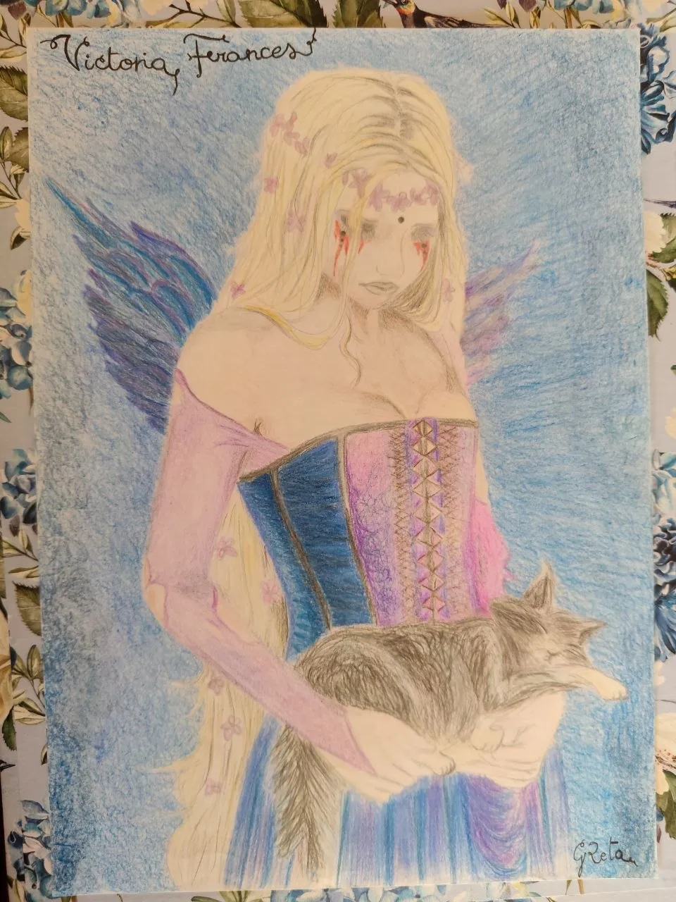 Fairy With Cat